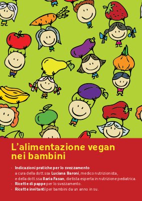 L'alimentazione vegan nei bambini