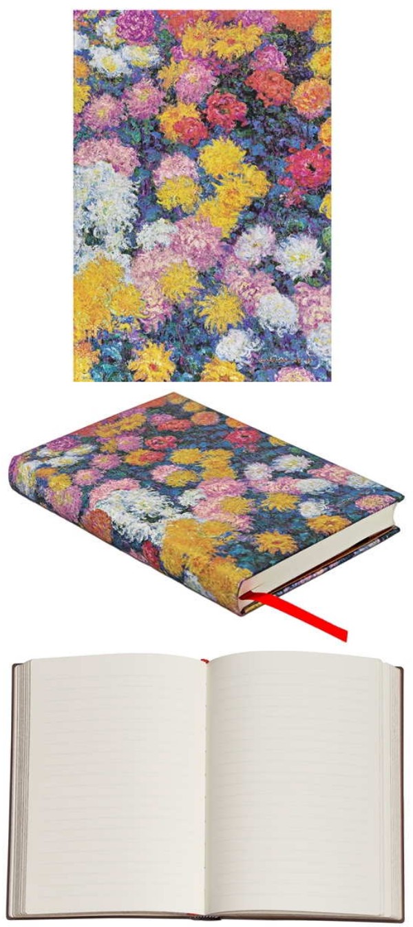 I crisantemi di Monet - Diario a copertina rigida (Midi)
