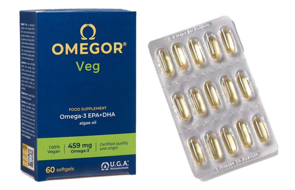 DHA + EPA in capsule Omegor Veg