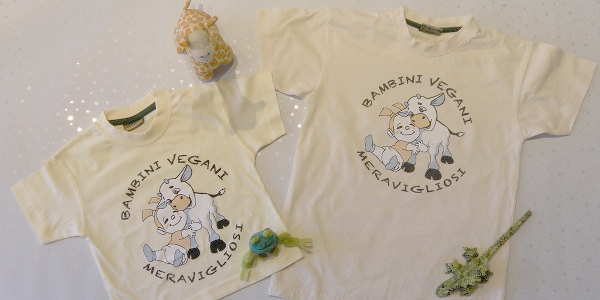 Maglietta 'Bambini vegani meravigliosi'