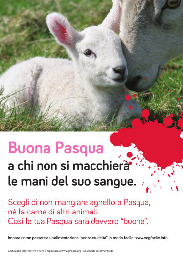 Manifesto 'Buona Pasqua' piccolo