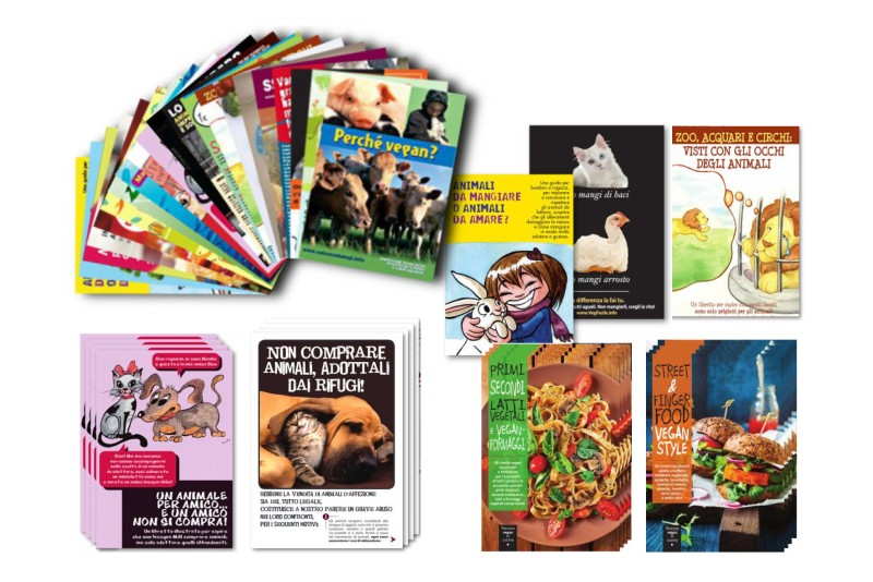 Materiali informativi per fare la differenza per gli animali